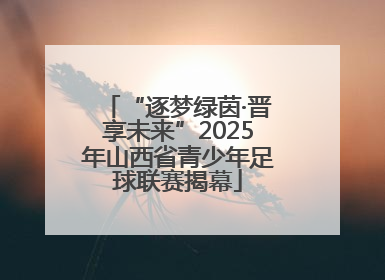 “逐梦绿茵·晋享未来”2025年山西省青少年足球联赛揭幕