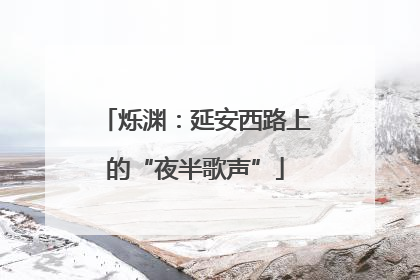 烁渊：延安西路上的“夜半歌声”