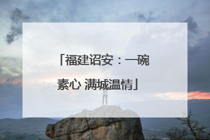 福建诏安：一碗素心 满城温情