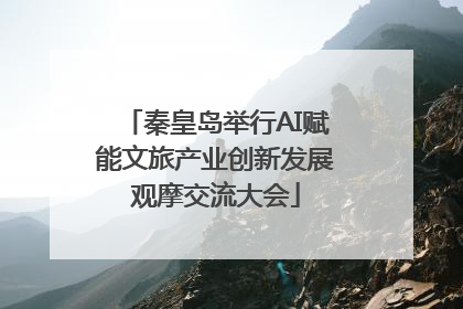 秦皇岛举行AI赋能文旅产业创新发展观摩交流大会