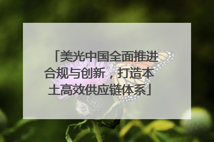 美光中国全面推进合规与创新，打造本土高效供应链体系