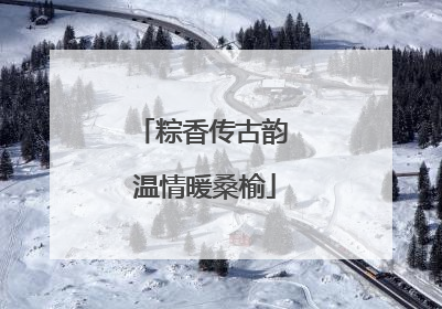 粽香传古韵 温情暖桑榆