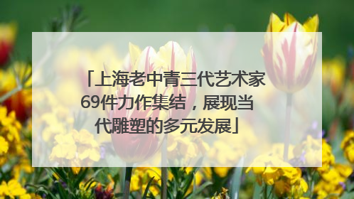 上海老中青三代艺术家69件力作集结，展现当代雕塑的多元发展