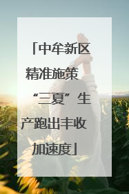中牟新区精准施策 “三夏”生产跑出丰收加速度