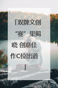 双牌文创“赛”果揭晓 创意佳作C位出道
