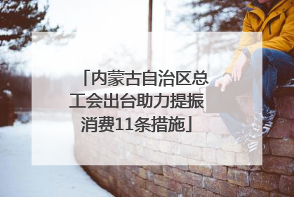 内蒙古自治区总工会出台助力提振消费11条措施