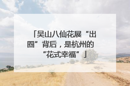吴山八仙花展“出圈”背后，是杭州的“花式幸福”