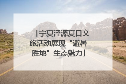 宁夏泾源夏日文旅活动展现“避暑胜地”生态魅力