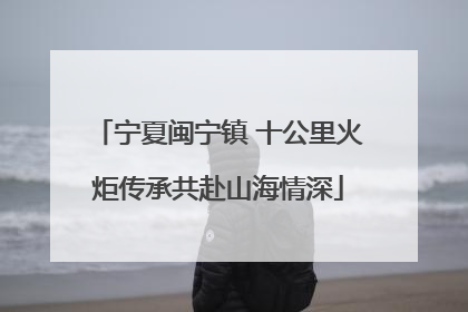 宁夏闽宁镇 十公里火炬传承共赴山海情深