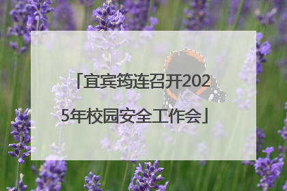 宜宾筠连召开2025年校园安全工作会