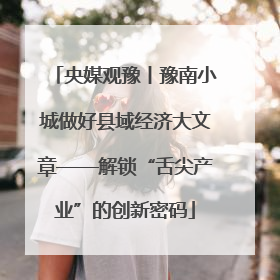 央媒观豫丨豫南小城做好县域经济大文章——解锁“舌尖产业”的创新密码