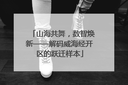 山海共舞，数智焕新——解码威海经开区的跃迁样本