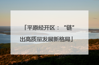 平原经开区：“链”出高质量发展新格局