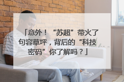 意外！“苏超”带火了句容草坪，背后的“科技密码”你了解吗？