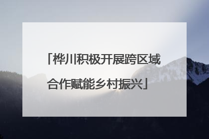 桦川积极开展跨区域合作赋能乡村振兴