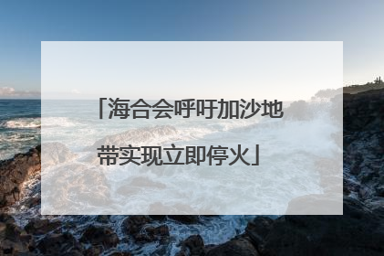 海合会呼吁加沙地带实现立即停火