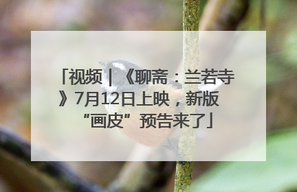 视频｜《聊斋：兰若寺》7月12日上映，新版“画皮”预告来了