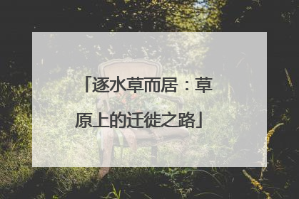 逐水草而居：草原上的迁徙之路