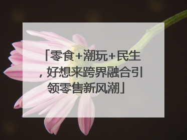 零食+潮玩+民生，好想来跨界融合引领零售新风潮