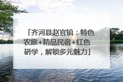 齐河县赵官镇：特色农旅+精品民宿+红色研学，解锁多元魅力