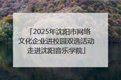 2025年沈阳市网络文化企业进校园双选活动走进沈阳音乐学院
