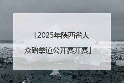 2025年陕西省大众跆拳道公开赛开赛