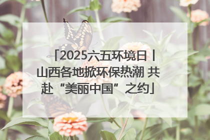 2025六五环境日丨山西各地掀环保热潮 共赴“美丽中国”之约
