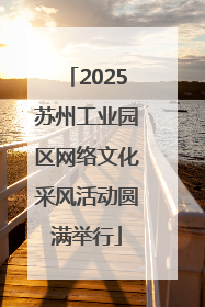 2025苏州工业园区网络文化采风活动圆满举行